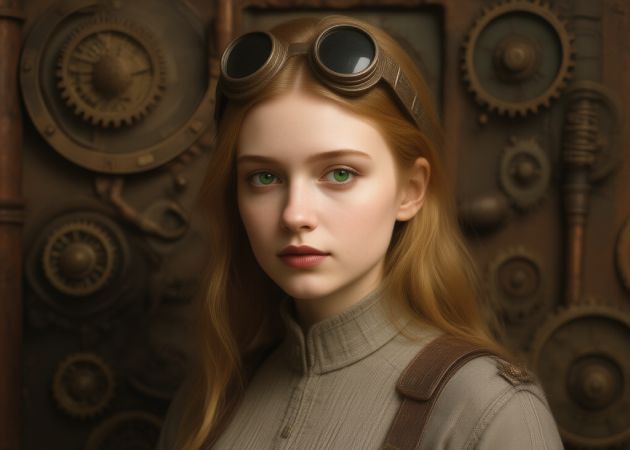 one photo, multiple steampunk avatars