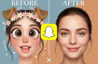 remove snapchat filter