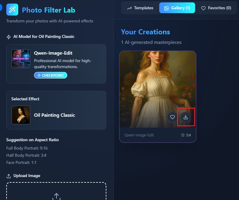 download the oil painting artwork