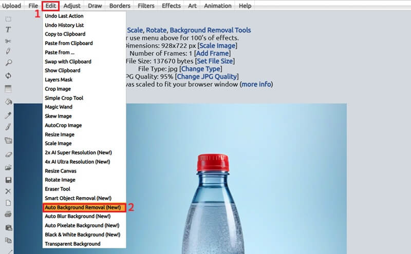 remove background automatically