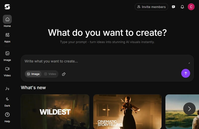 imagine art interface